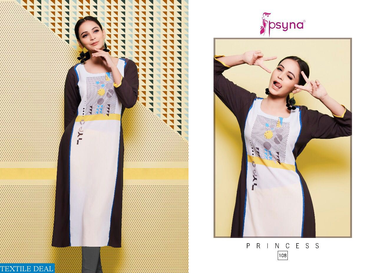 psyna princess vol-10 Wholesale ready made kurtis